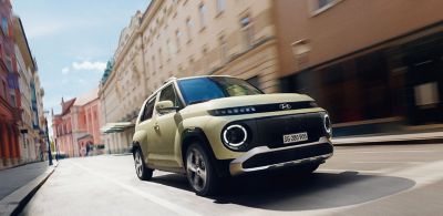 Hyundai in the city