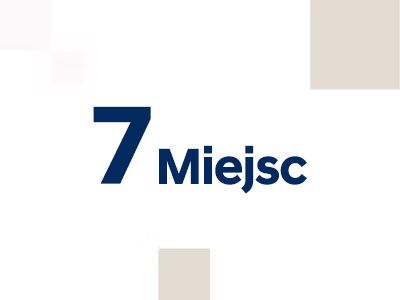 Ikona przedstawiająca słowa 7 miejsc.